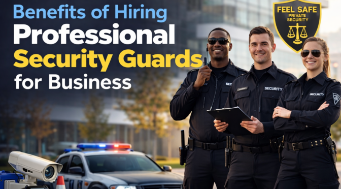 Why Businesses Hire Professional Security Guard Services in California