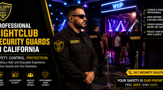 Why Nightclubs Need Professional Security Guards