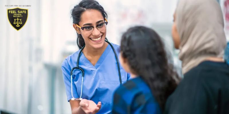 Hospital security officers in California