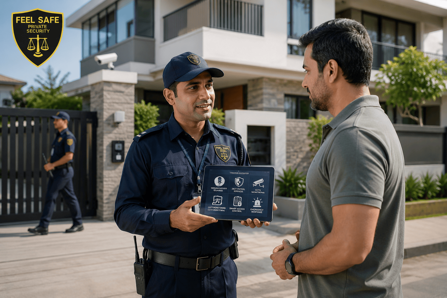 residential security guards in California
